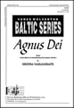 Agnus Dei SATB choral sheet music cover